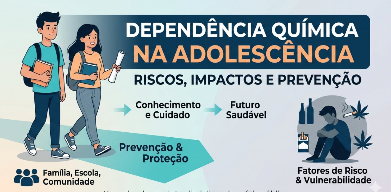 Dependência Química na Adolescência: Riscos, Impactos e Prevenção
