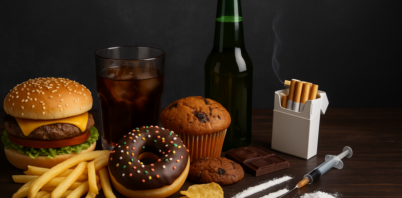 Obesidade e Dependência: Um Estudo sobre o Papel das Drogas Lícitas e Alimentos Ultraprocessados
