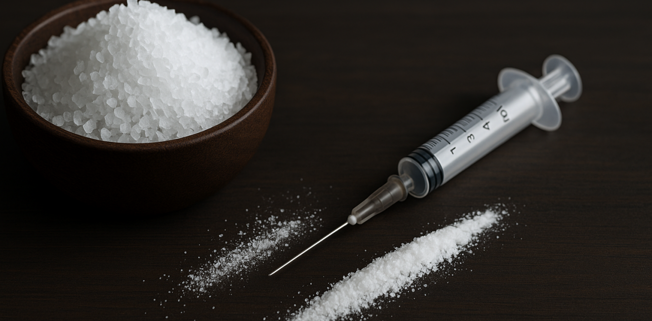 O Sal como uma Droga: Efeitos do Consumo Excessivo e Similaridades com Substâncias Psicoativas