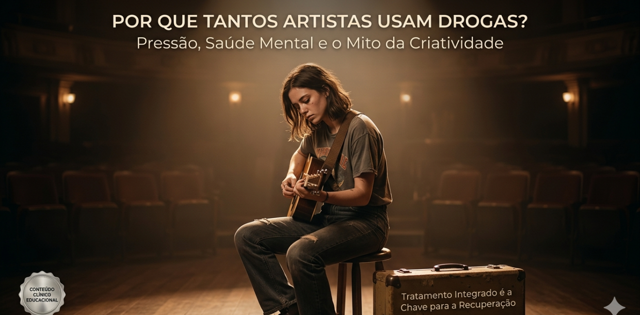 O Mito da Criação: Por que Tantos Artistas Têm Problemas com Drogas?