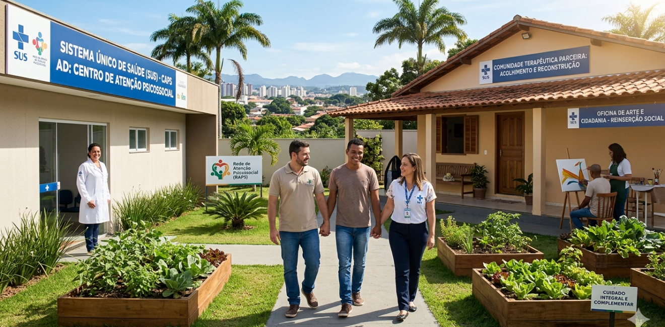 A Parceria entre CAPS e Comunidades Terapêuticas: O Elo para a Recuperação