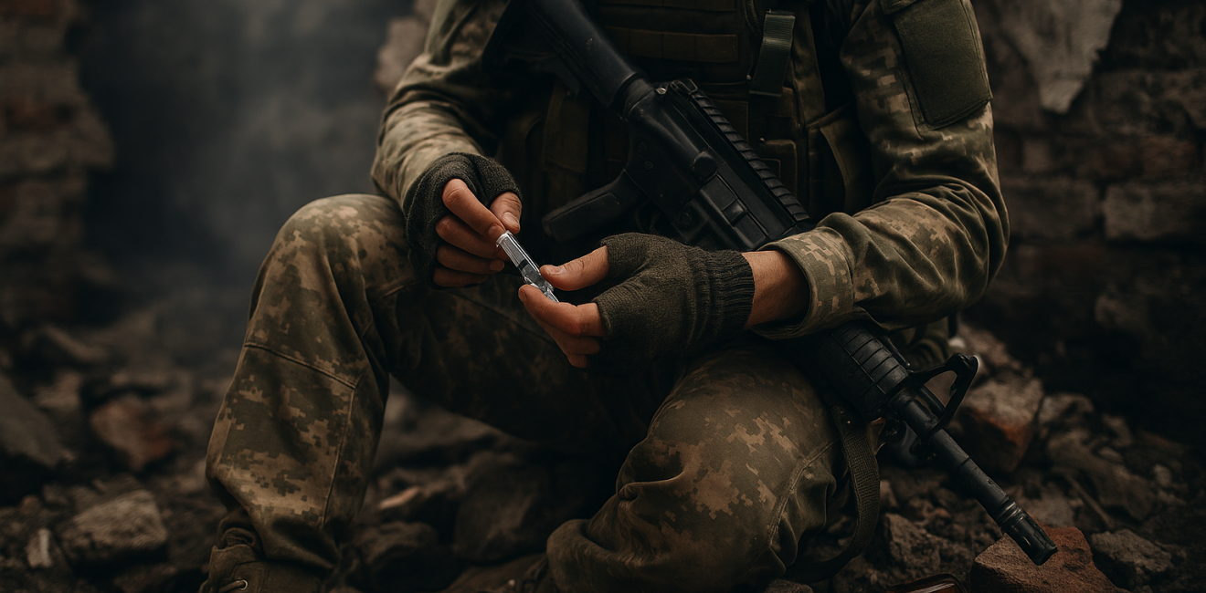 O Uso de Drogas em Contextos de Guerra: Dor, Fuga Psicológica e a Construção da Dependência