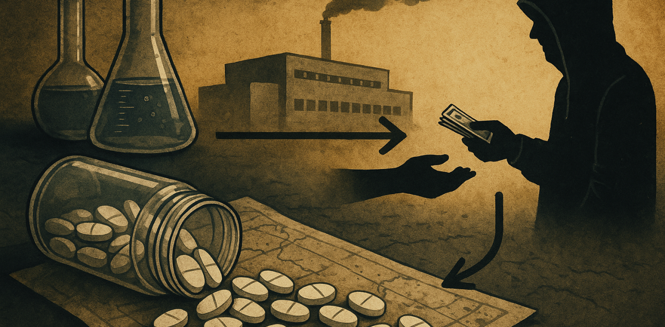 O Percurso das Drogas no Império da Anfetamina