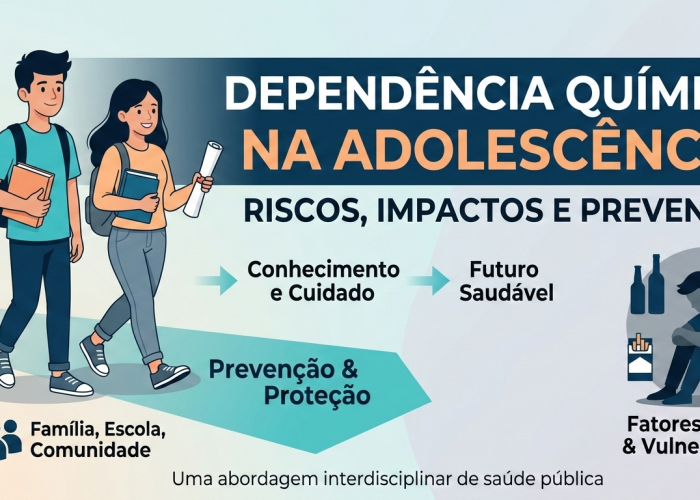 Dependência Química na Adolescência: Riscos, Impactos e Prevenção