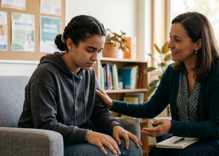 Saúde Mental na Adolescência: O Guia Definitivo para Pais e Educadores