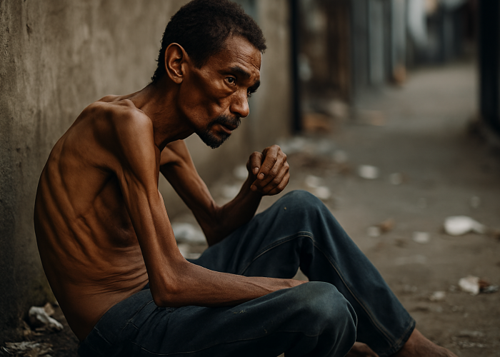 Por que Dependentes Químicos de Crack Não Sentem Fome e São Tão Magros