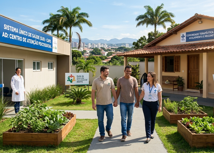 A Parceria entre CAPS e Comunidades Terapêuticas: O Elo para a Recuperação
