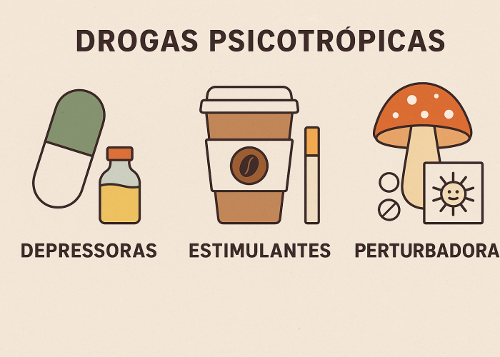 Uma análise teórica das diferentes categorias de Drogas Psicotrópicas