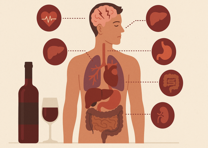 Impactos Sistêmicos do Consumo Prolongado de Álcool no Organismo Humano: Uma Abordagem Integrativa